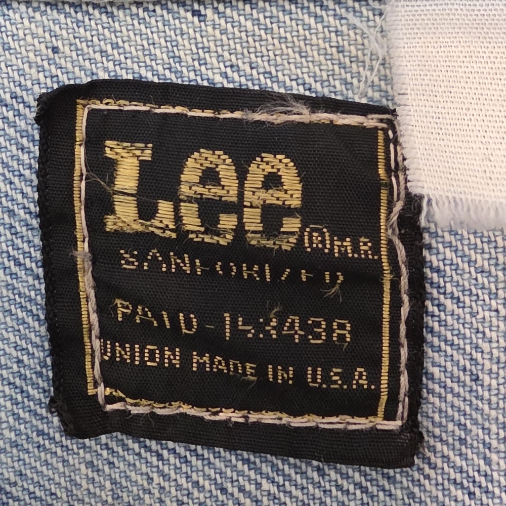 🇺🇸1960's VINTAGE Lee RIDERS Union Made In The 🇺🇸 - Picture 3 of 9